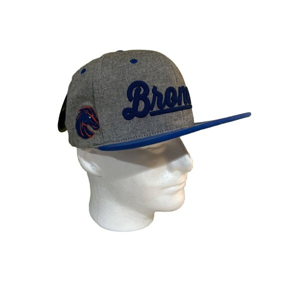 NCAA Boise Broncos Snapback Hat OSFA Snapback Flat Brim NEW - Picture 1 of 7
